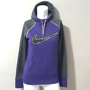 Nike Therma Fit Womens Pullover Hoodie Sweat Shirt